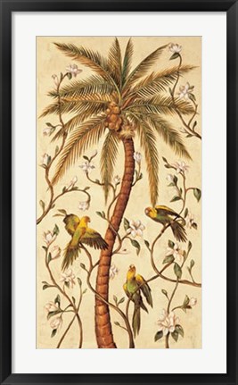 Framed Tropical Panel I Print