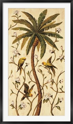 Framed Tropical Panel II Print