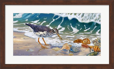 Framed Beach Bums Print