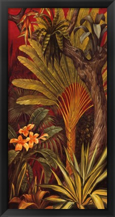 Framed Bali Garden II Print