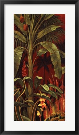 Framed Bali Garden I Print