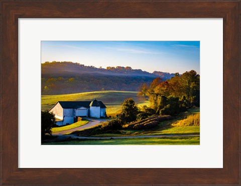 Framed Granogue Barn Print