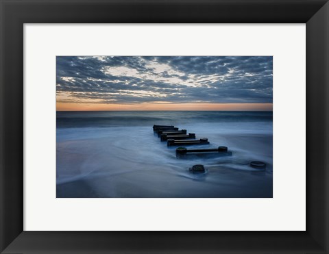 Framed Outfall at Sunrise #4 Print