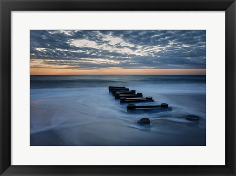 Framed Outfall at Sunrise #4 Print