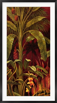 Framed Bali Garden I Print