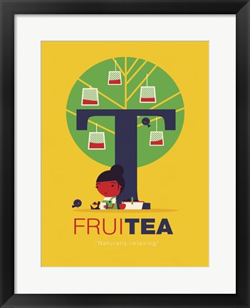 Framed Fruitea Print