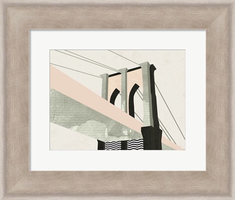 Framed Brooklyn Bridge Print