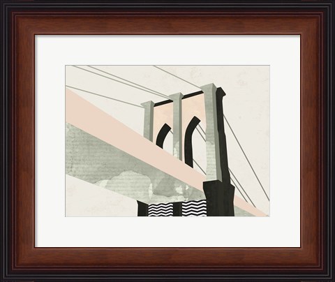 Framed Brooklyn Bridge Print