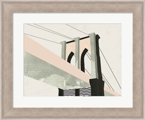 Framed Brooklyn Bridge Print