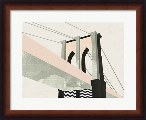 Framed Brooklyn Bridge Print