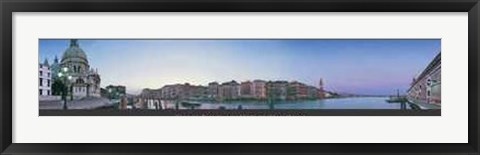 Framed Venice Panoramic View of the Grand Canal Print