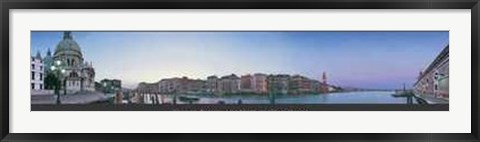 Framed Venice Panoramic View of the Grand Canal Print