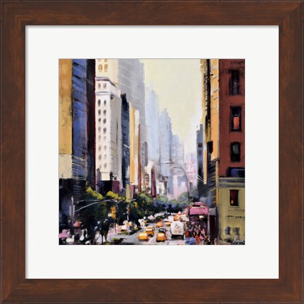 Framed New York 4 Print