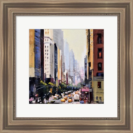 Framed New York 4 Print