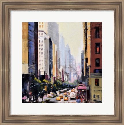 Framed New York 4 Print