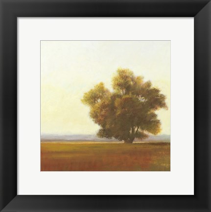 Framed Lone Tree Print