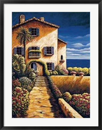 Framed Saint Tropez Print