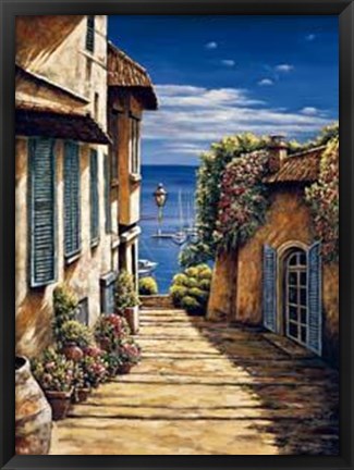 Framed Antibes Print