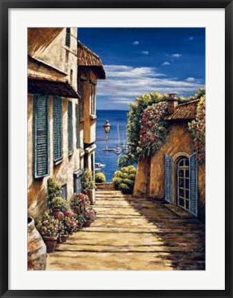 Framed Antibes Print