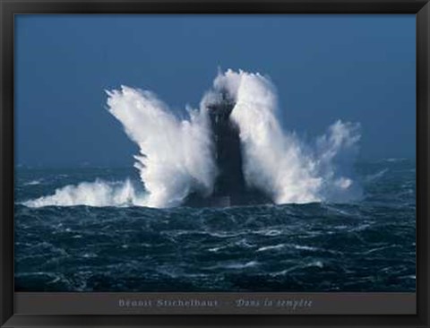 Framed Dans la Tempete Print