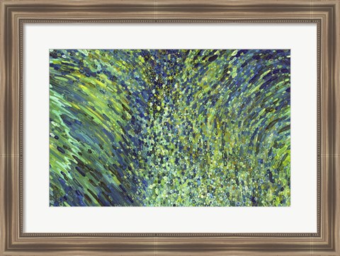 Framed Shimmering Waterfall Print