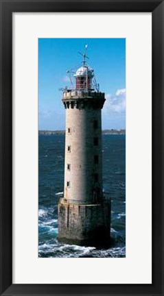 Framed Phare de Kereon Print