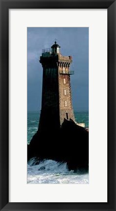 Framed Phare de la Vieille Print