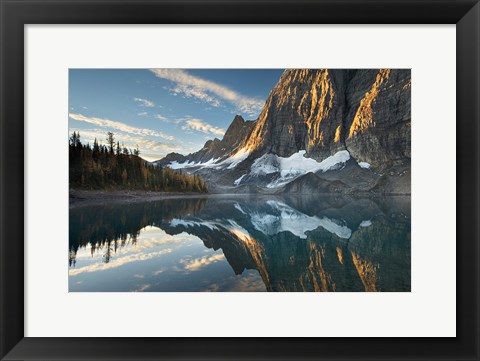 Framed Floe Lake Reflection III Print