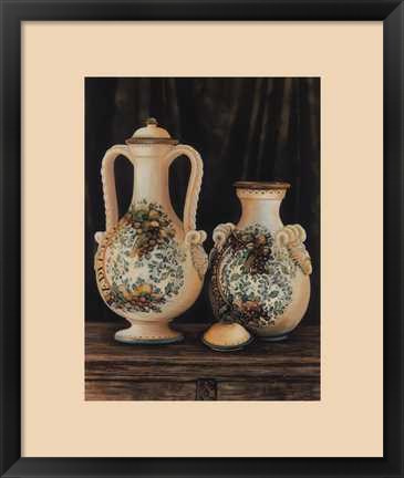 Framed Ceramiche Italiane II Print