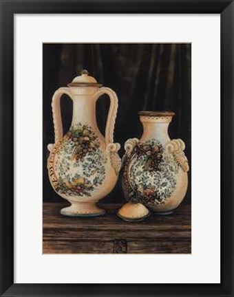 Framed Ceramiche Italiane II Print