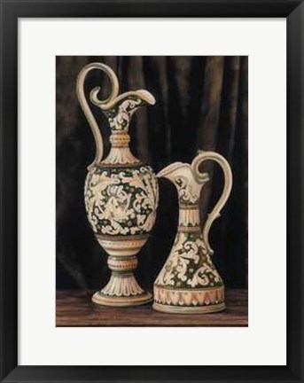 Framed Ceramiche Italiane I Print