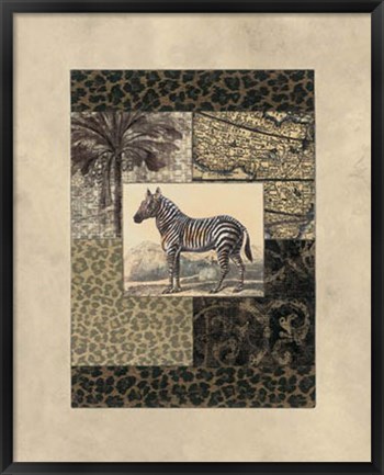 Framed Exotic II Print