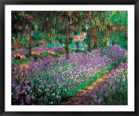 Framed Jardin De Print