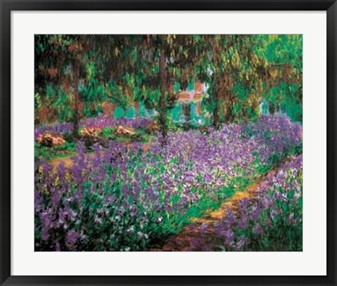 Framed Jardin De Print