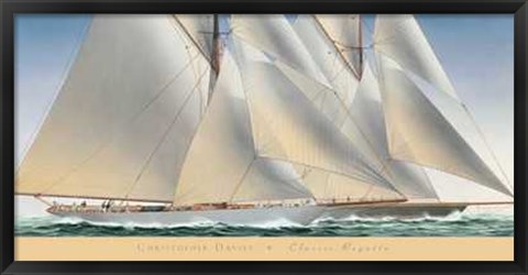 Framed Classic Regatta Print