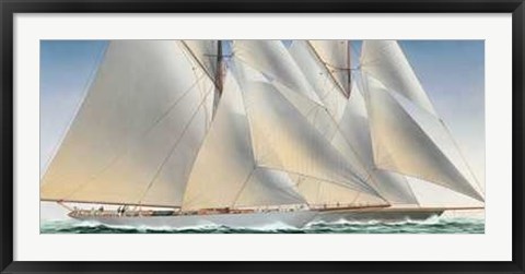 Framed Classic Regatta Print