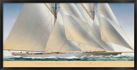 Framed Classic Regatta Print