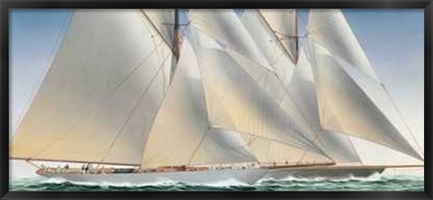 Framed Classic Regatta Print