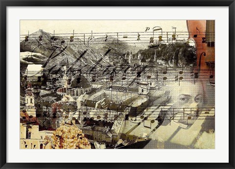 Framed Classical Music Print