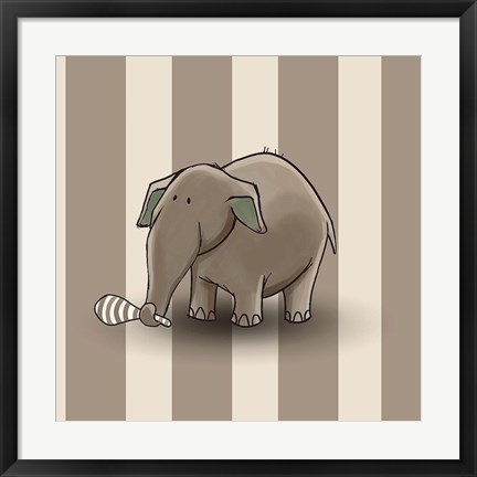 Framed Elephant Print