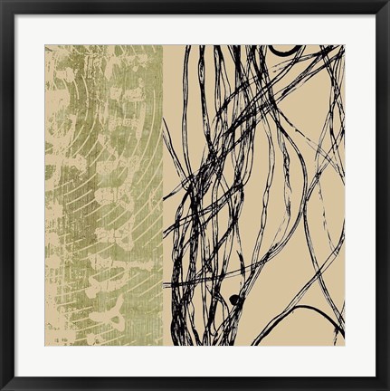 Framed Fibers 2 Print