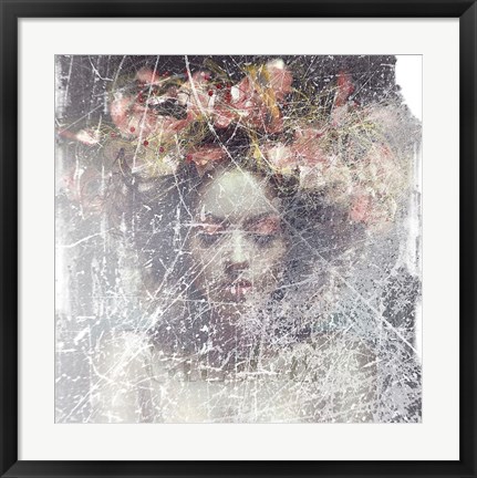 Framed Flower Crown Print