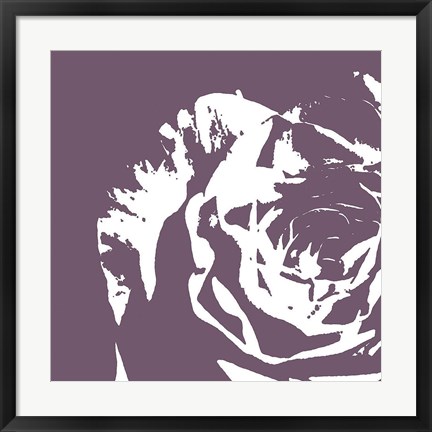 Framed Flower I Print