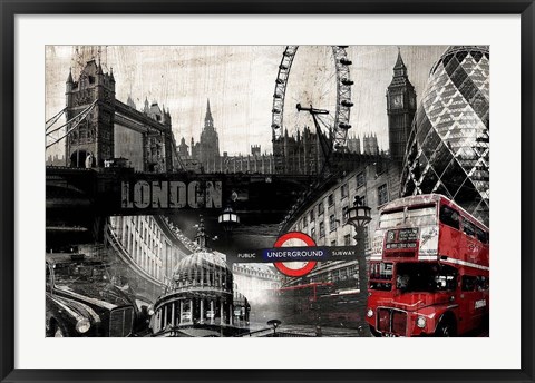 Framed London Print