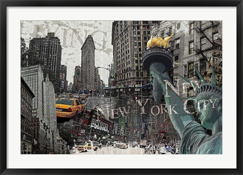 Framed New York Print