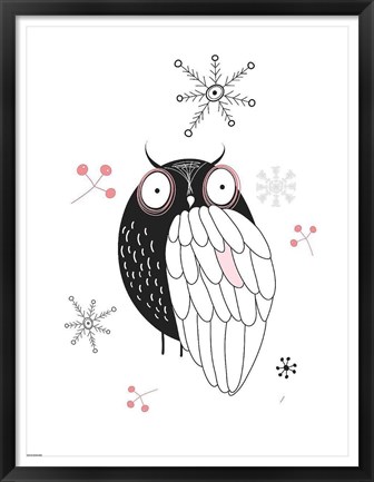 Framed Owl II Print