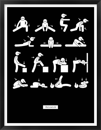 Framed Workout Print