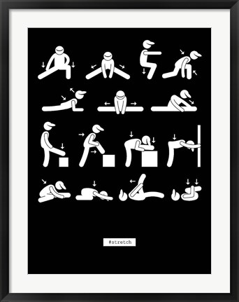 Framed Workout Print