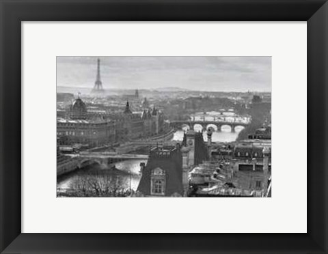 Framed River Seine Print