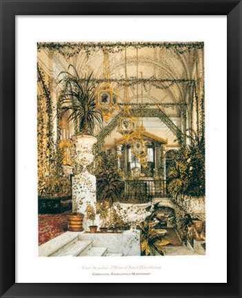 Framed Jardin d&#39;Hiver de l&#39;Imperatrice II Print